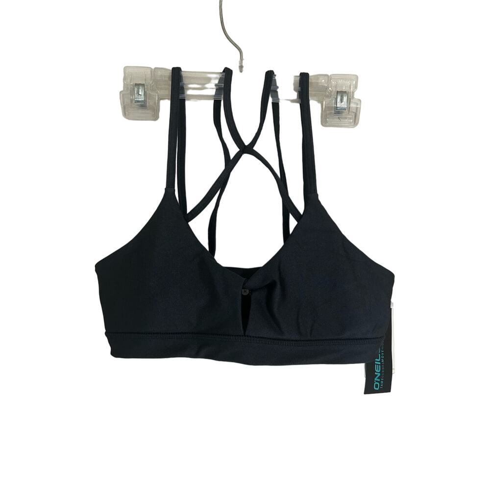 NWT o’neill 365 Sports bra Size M dark grey